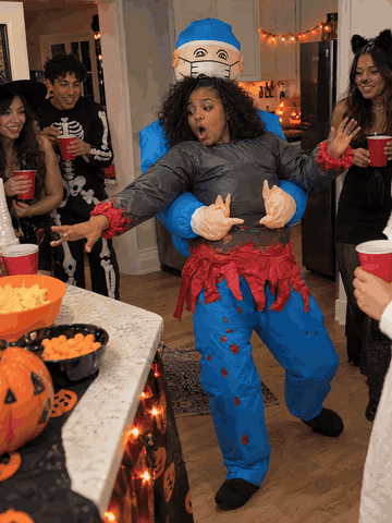 The Malpractice costume caught on camera