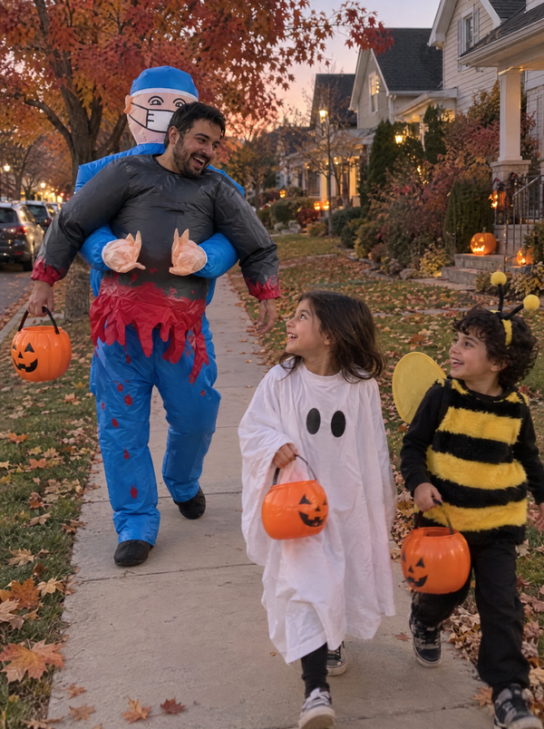 The Malpractice inflatable surgeon costume